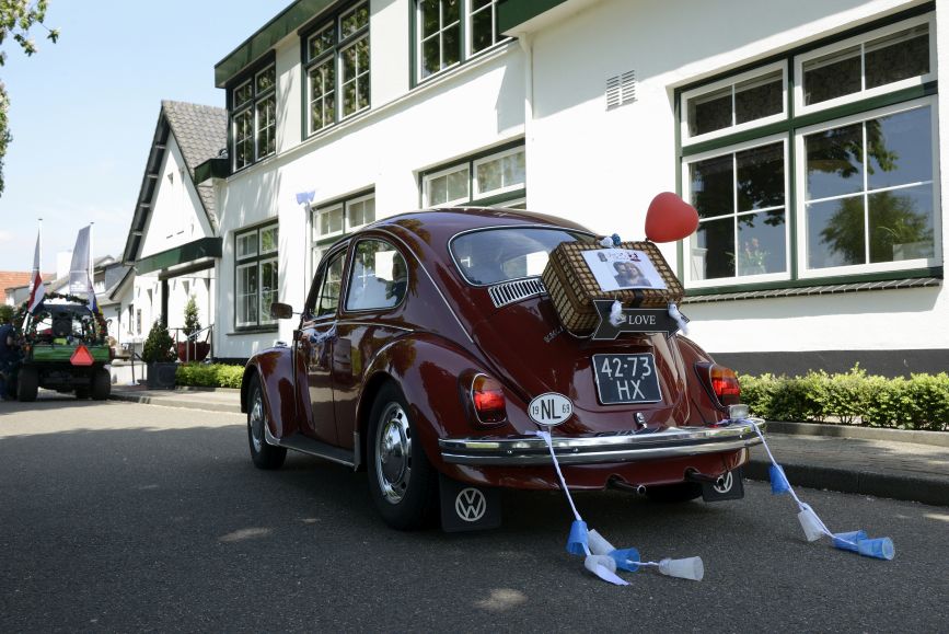 Trouwauto kever Oolderhof Herten